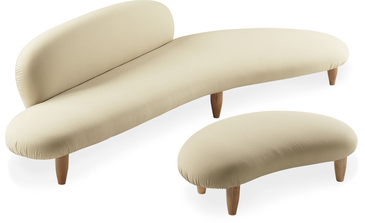 创意家具 - 坐具|沙发|办公家具|设计师家具|自由沙发&脚踏（鹅卵石沙发&脚踏